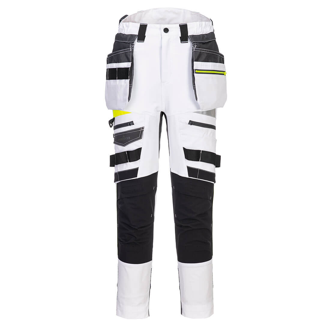 Portwest DX4 Women's Detachable Holster Pocket Trousers White