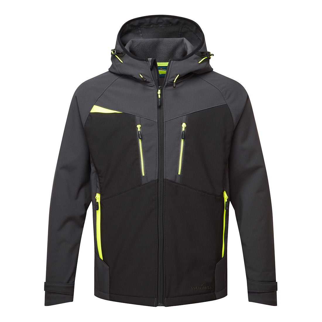 Portwest DX4 Hooded Softshell (3L) Metal Grey