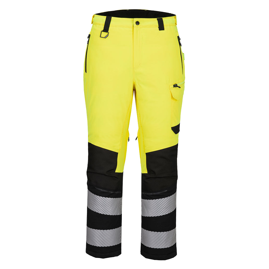 Portwest EV4 Hi-Vis Expedition Trouser Yellow/Black