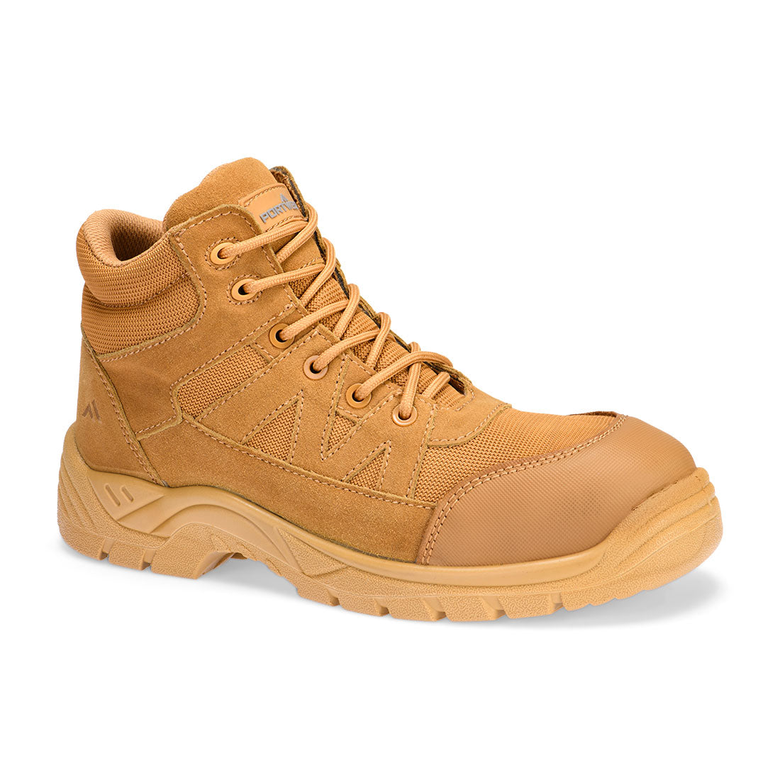 Portwest Composite Textile and Suede Ankle Boot S1PL SR FO Wheat