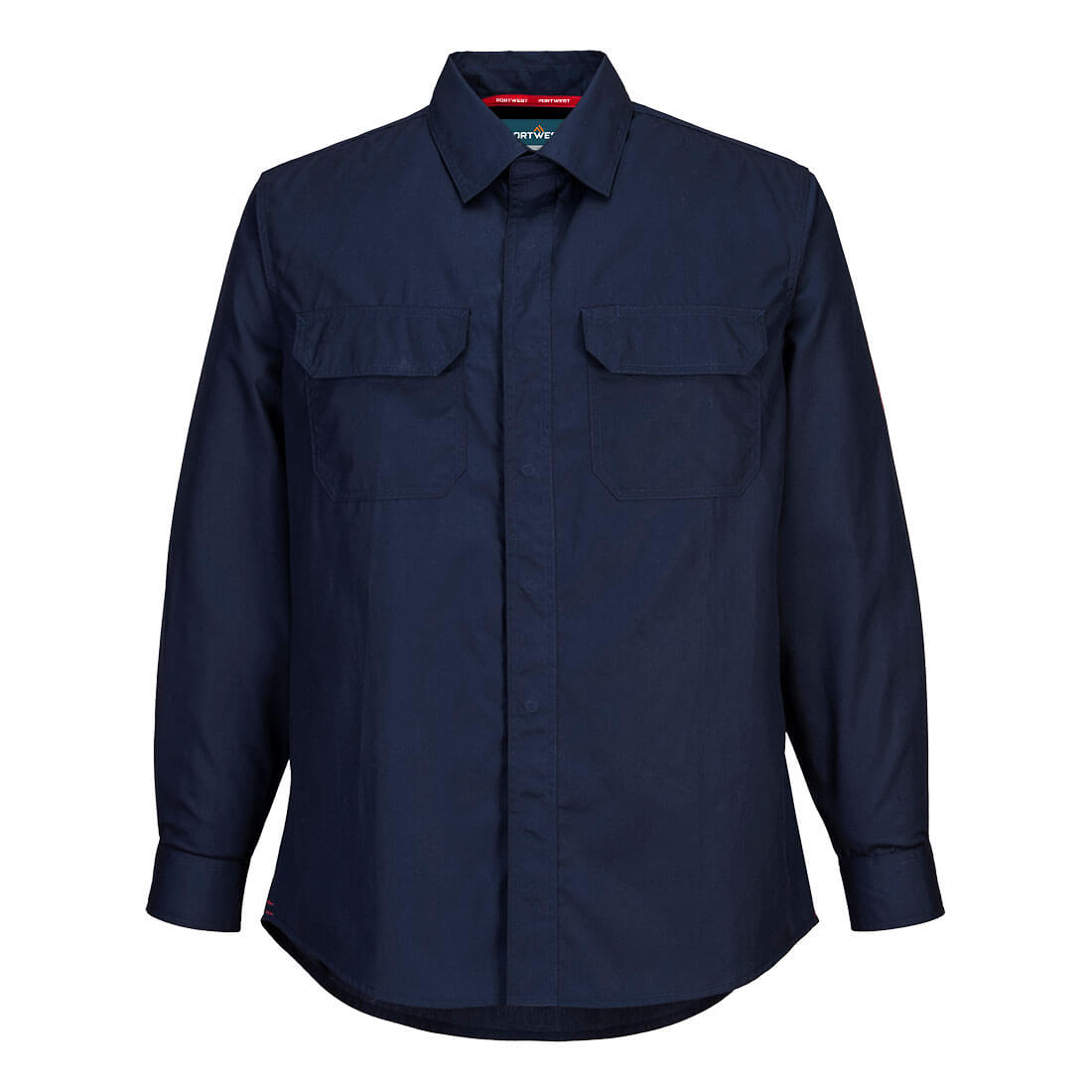Portwest Bizflame Work Lightweight FR Shirt Navy