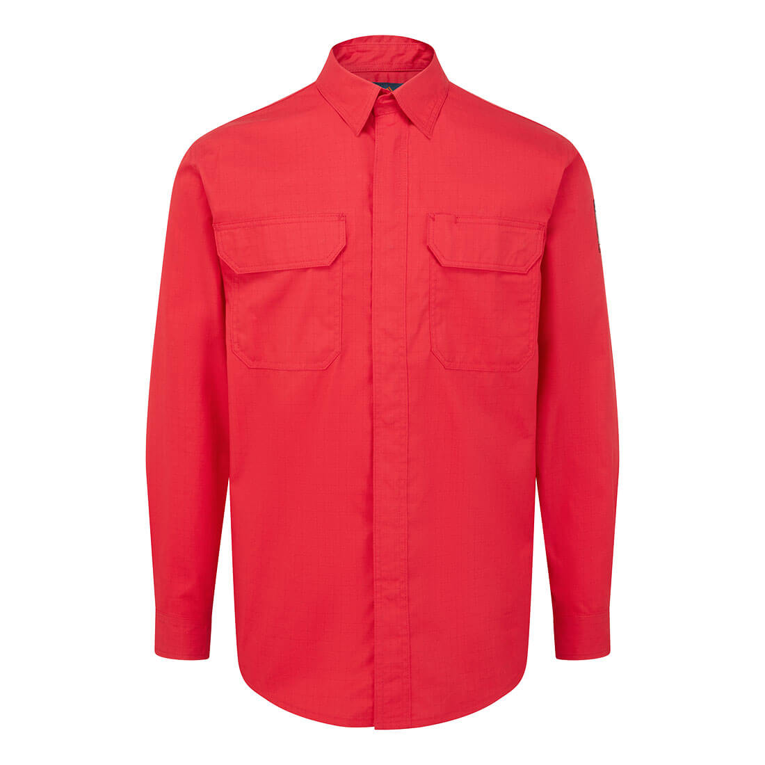 Portwest Bizflame Work Lightweight FR Shirt Red