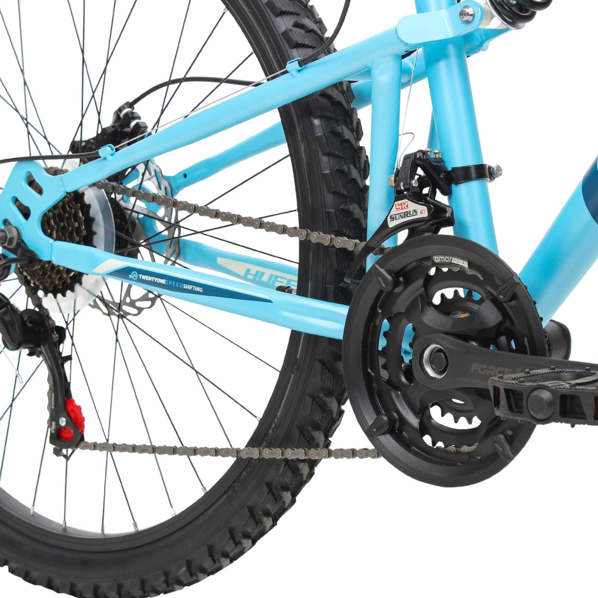 Huffy Marker Full Suspension 26" Wheel Womens Mountain Bike