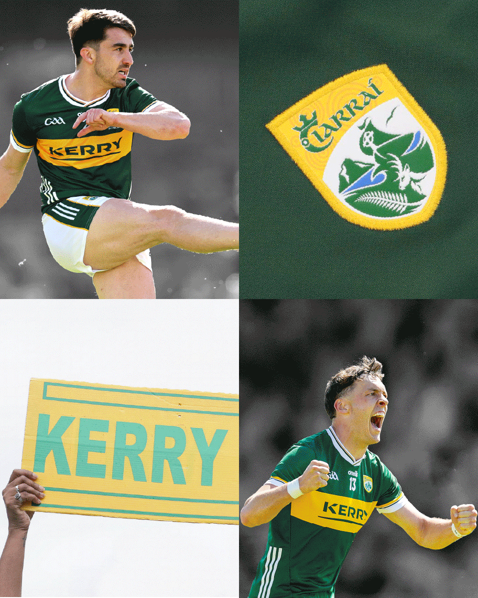 A GIF of Gaelic Football Teams that are left in the GAA 2025 Championship Games Part 3