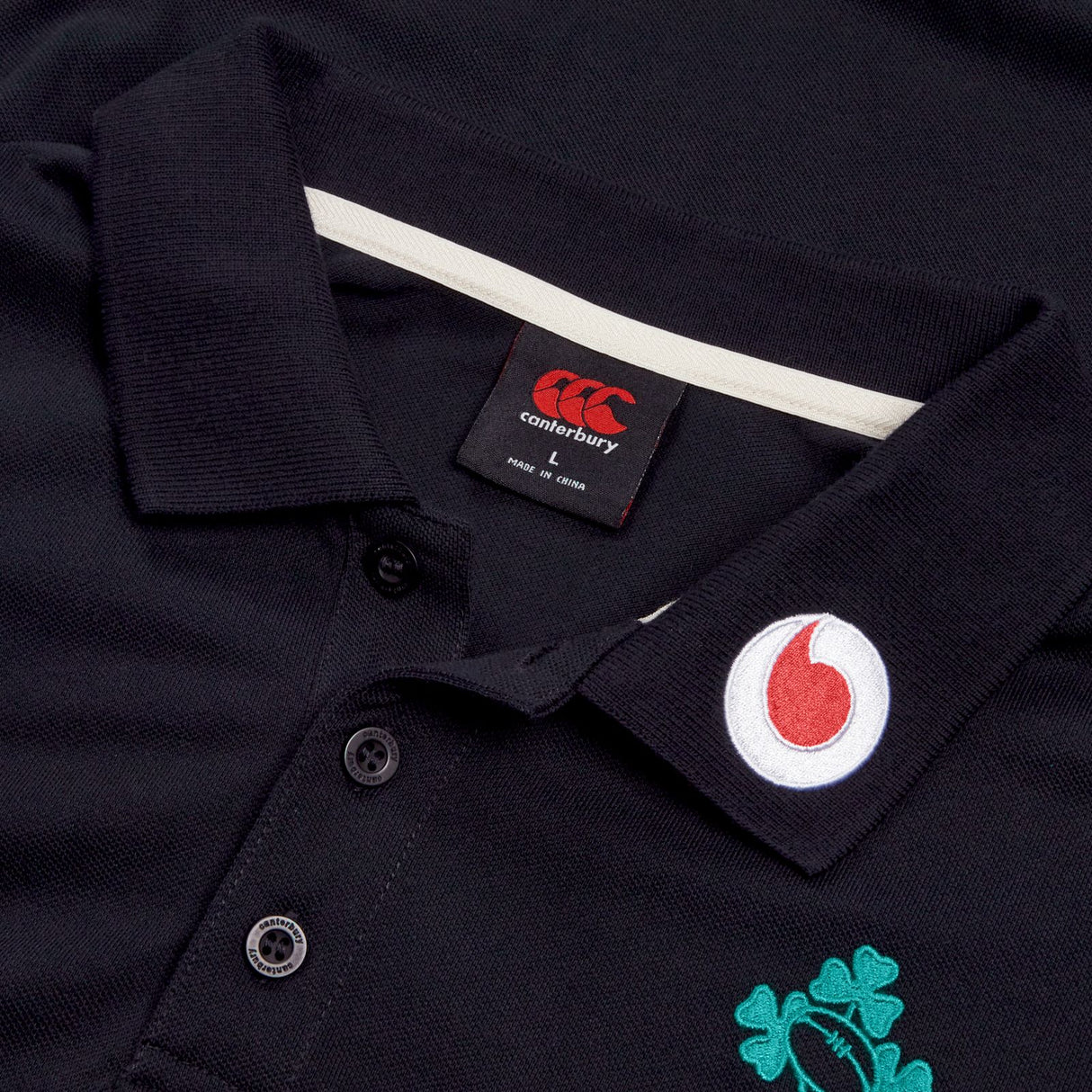 Canterbury IRFU Rugby Ireland 2024/25 Short Sleeve Mens Team Polo Shirt