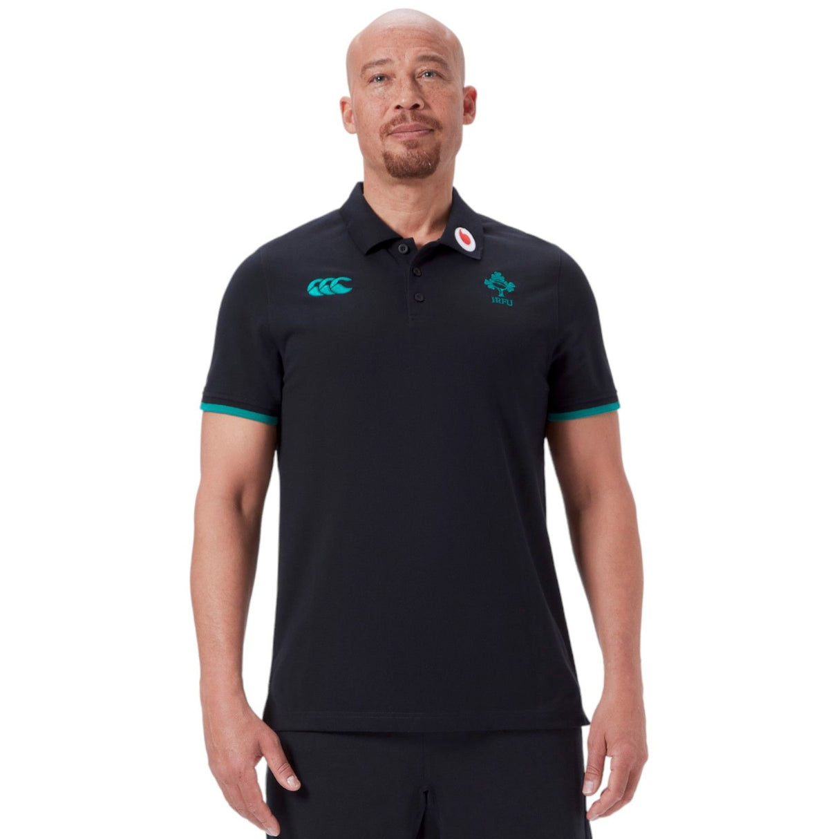 Canterbury IRFU Rugby Ireland 2024/25 Short Sleeve Mens Team Polo Shirt