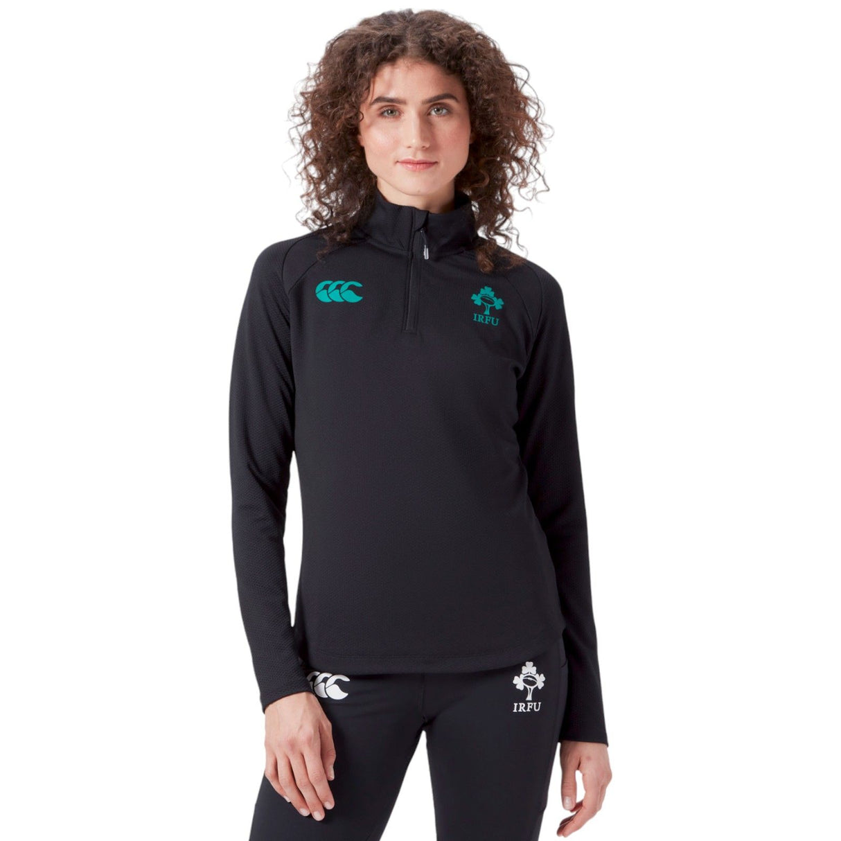 Canterbury IRFU Rugby Ireland 2024/25 Elite Long Sleeve Womens First Layer Top