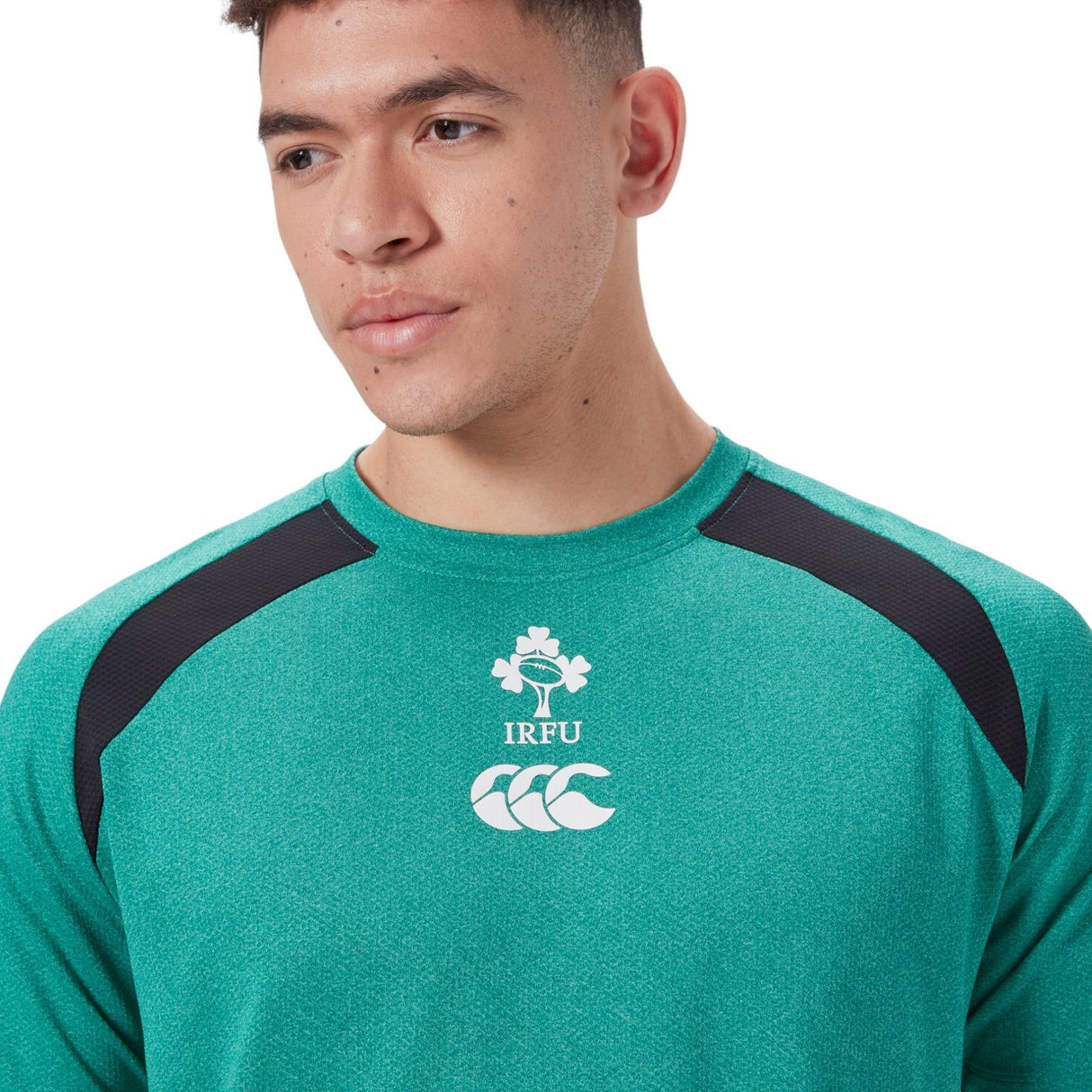 Canterbury IRFU Rugby Ireland 2024/25 Elite Short Sleeve Mens Training T-Shirt