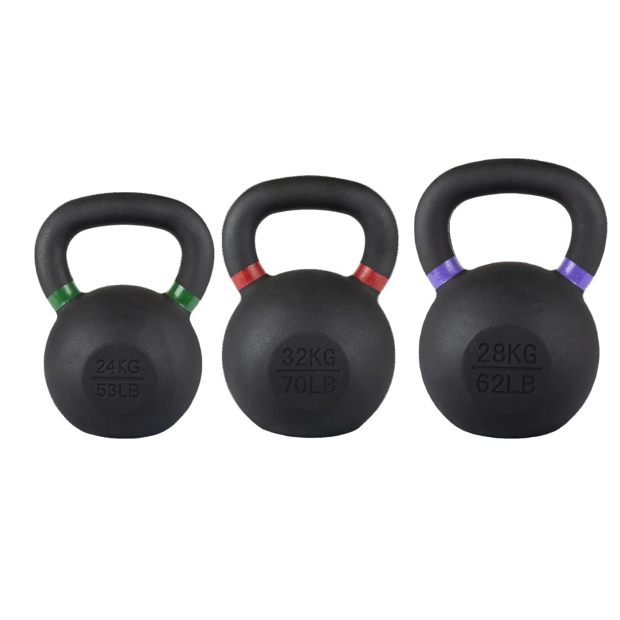 Rival Cast Iron Kettlebell Advanced Set