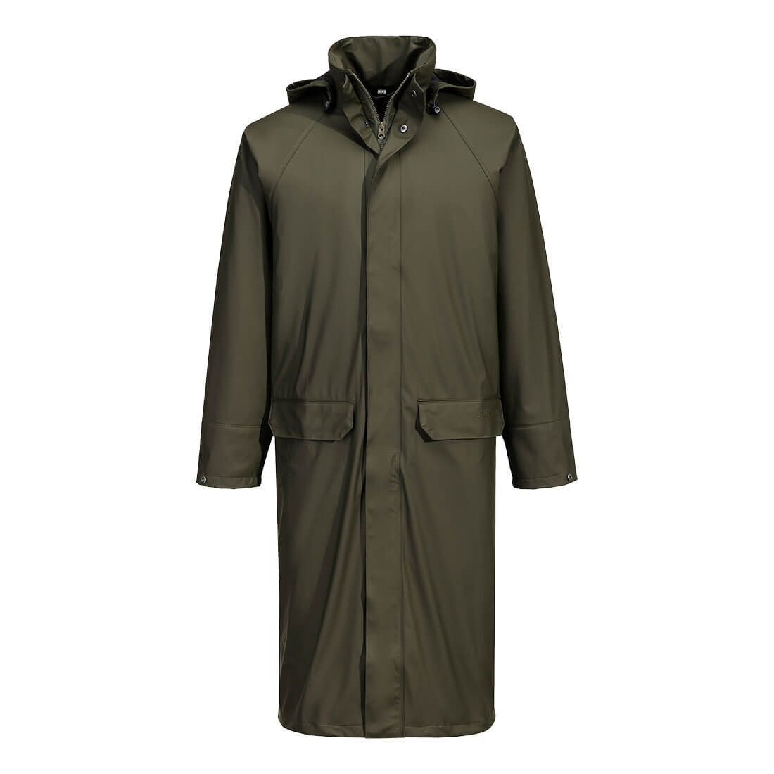 Portwest Flexatex Chem Long Coat Forest Nights