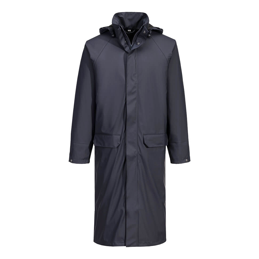 Portwest Flexatex Chem Long Coat Navy