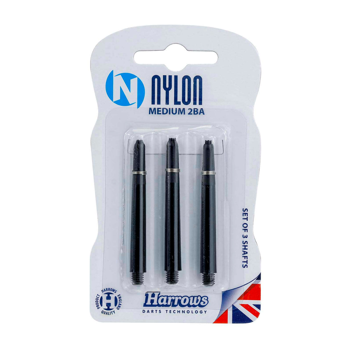 Harrows Nylon M2BA Shaft Blk