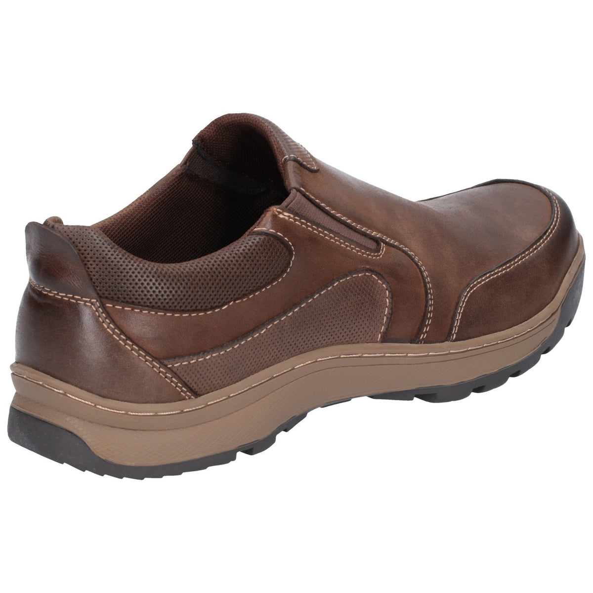Hush Puppies Mens Jasper Trainer Brown