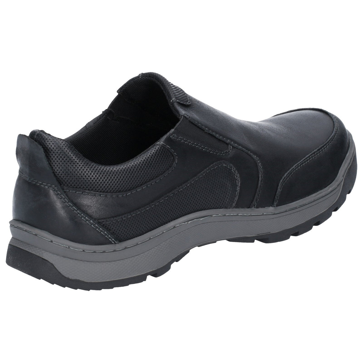 Hush Puppies Mens Jasper Trainer Black