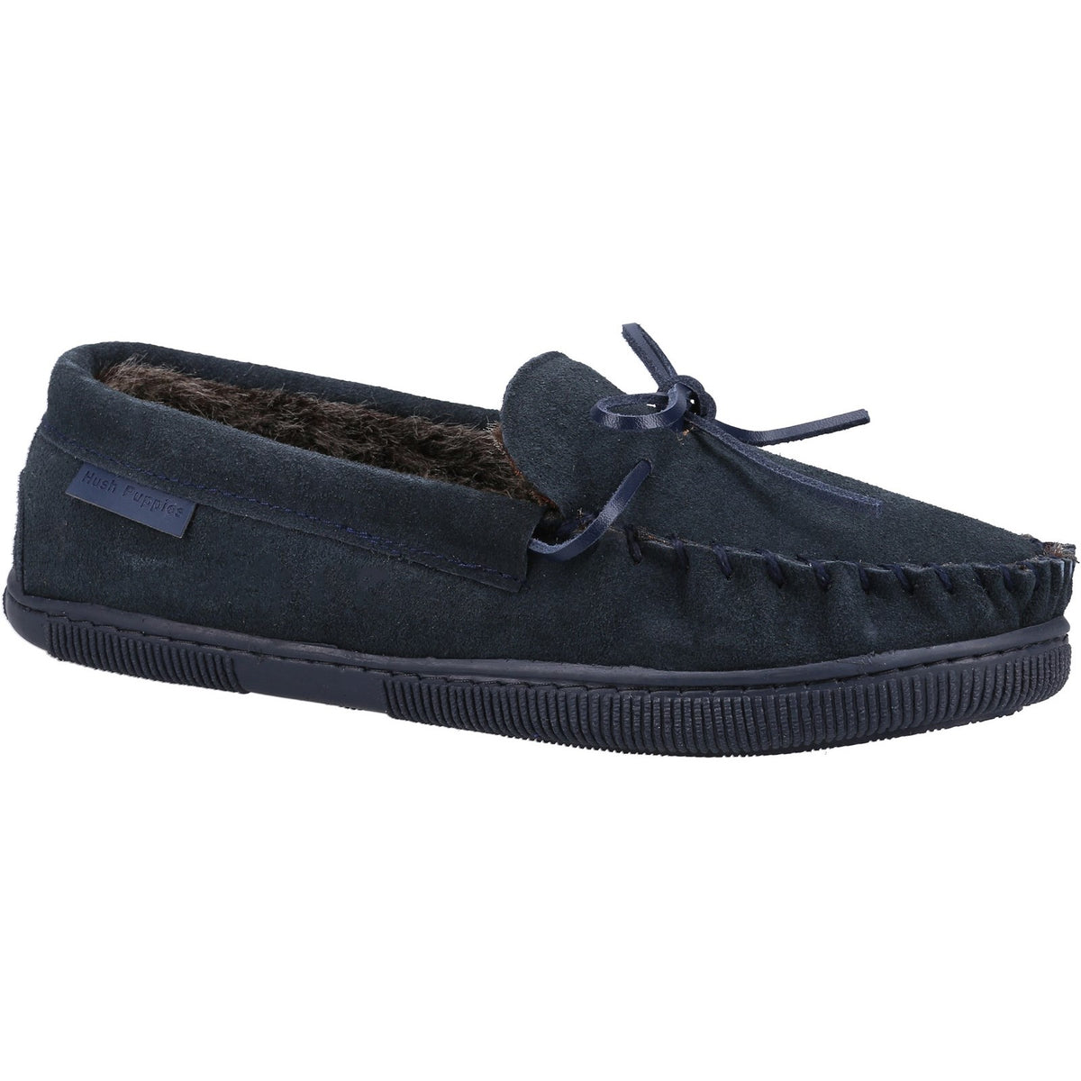 Hush Puppies Mens Ace Slipper Navy