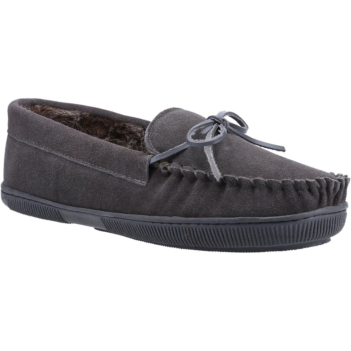 Hush Puppies Mens Ace Slipper Grey