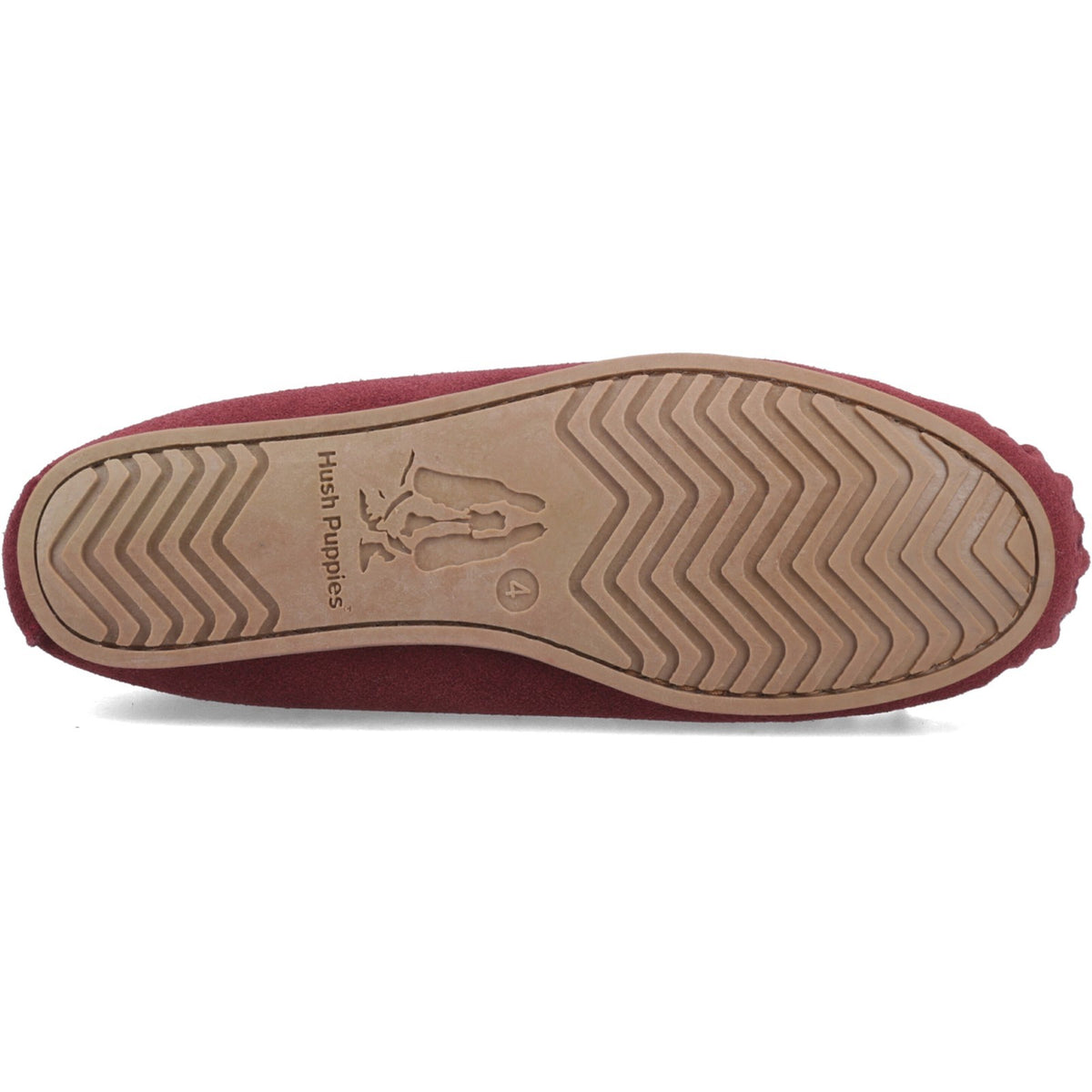 Hush Puppies Womens Allie Slipper Bordeaux