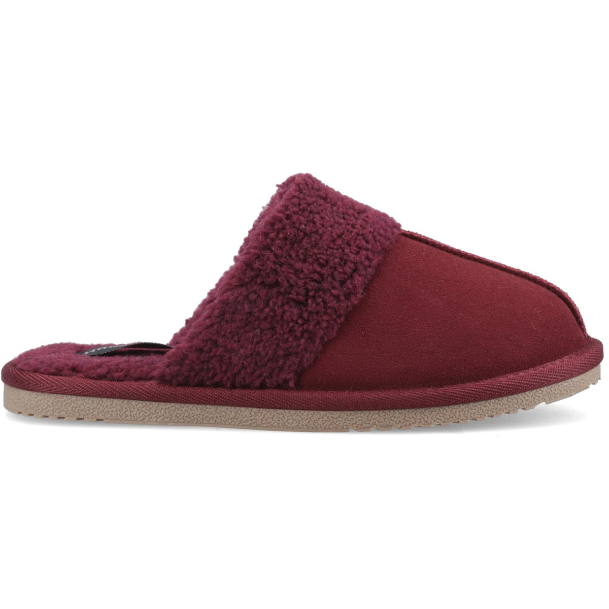 Hush Puppies Womens Arianna Mule Slippers Bordeaux