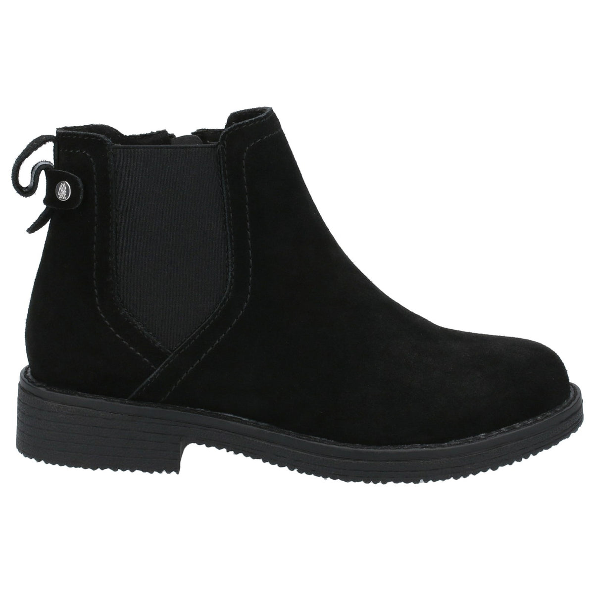 Hush Puppies Womens Maddy Ladies Ankle Boots Black