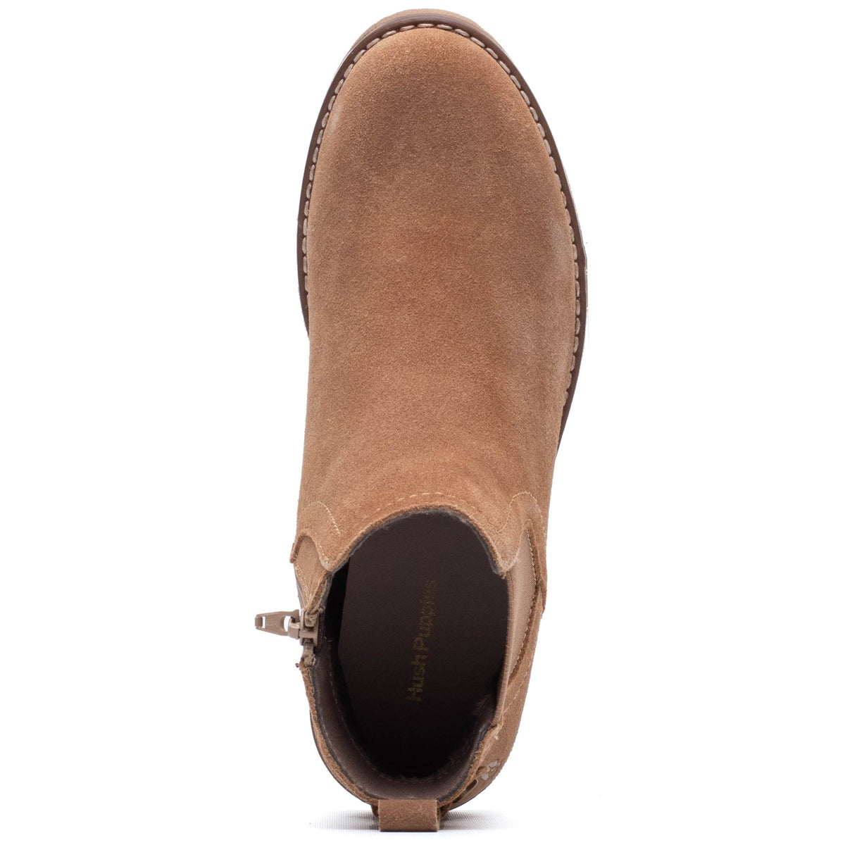 Hush Puppies Womens Maddy Ladies Ankle Boots Light Tan