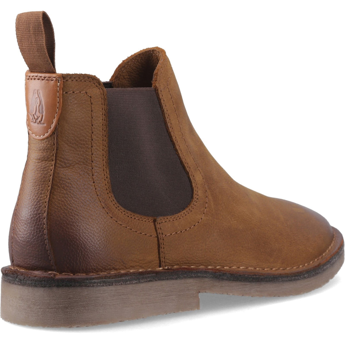 Hush Puppies Mens Shaun Leather Chelsea Boot Tobacco
