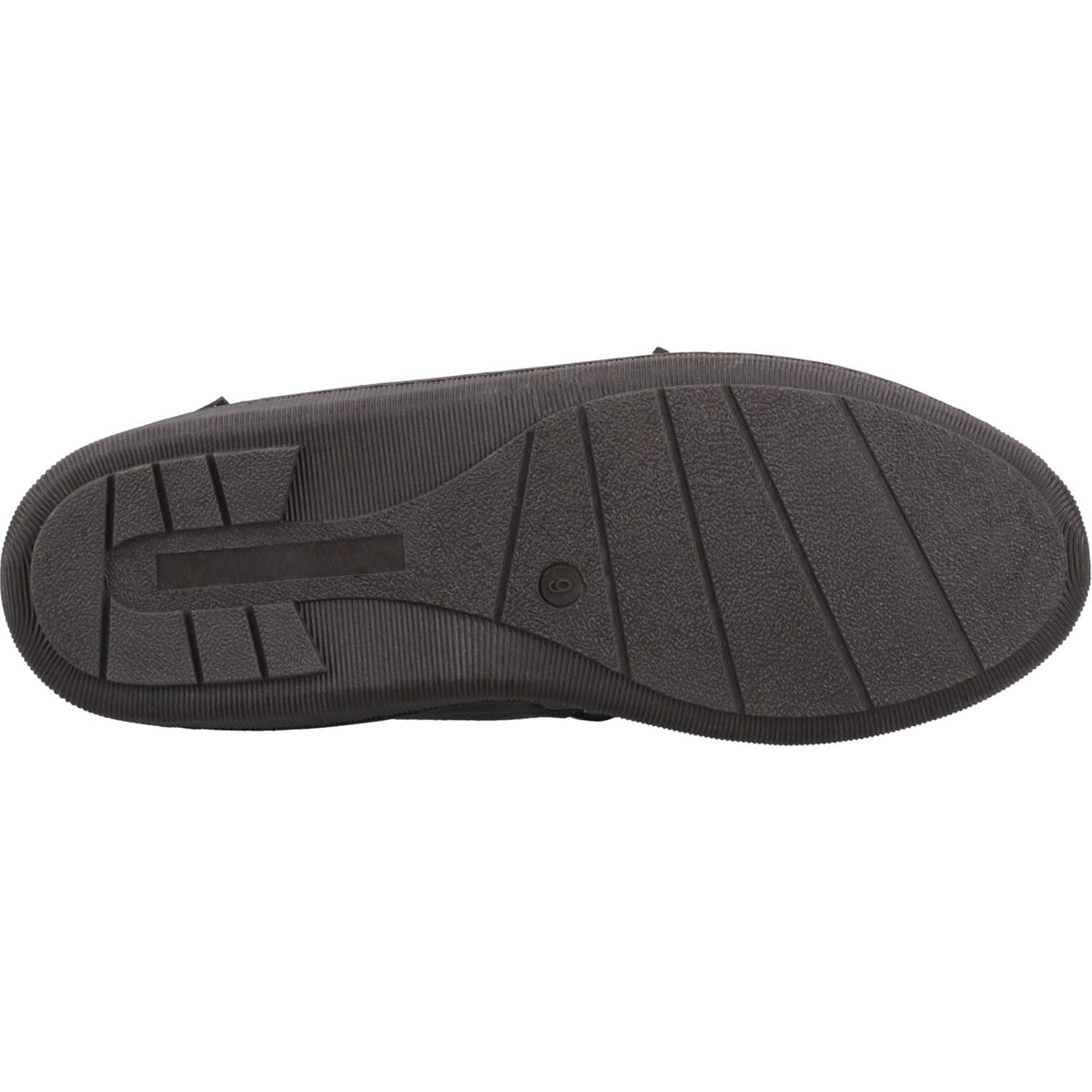 Hush Puppies Mens Ace Leather Slipper Brown