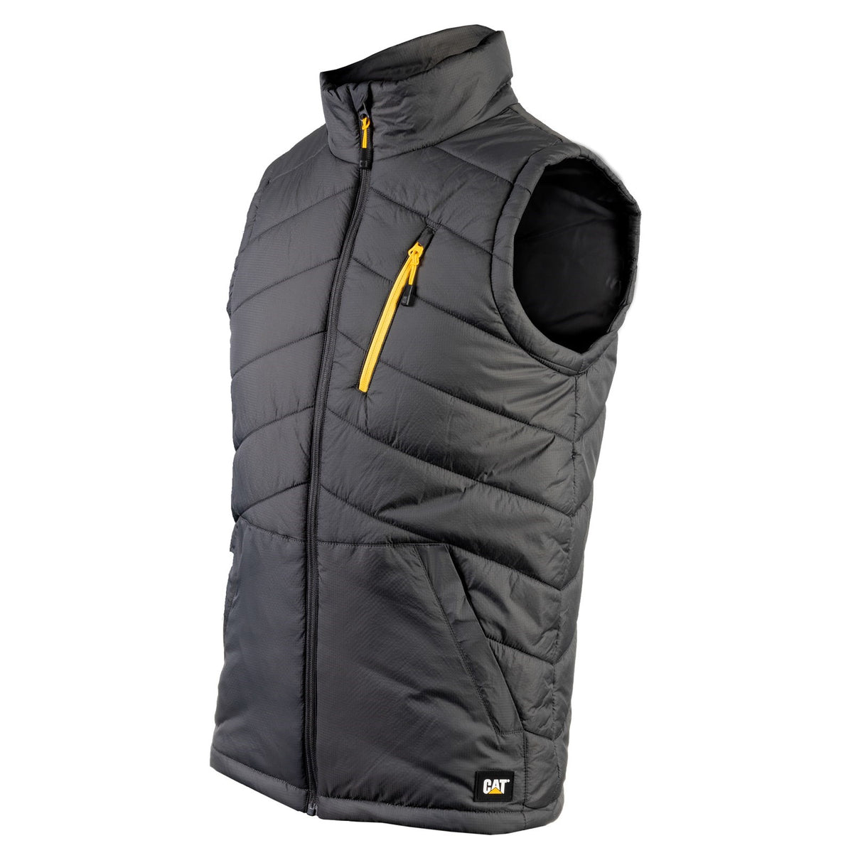 Caterpillar Mens Essentials Body Warmer Dark Shadow