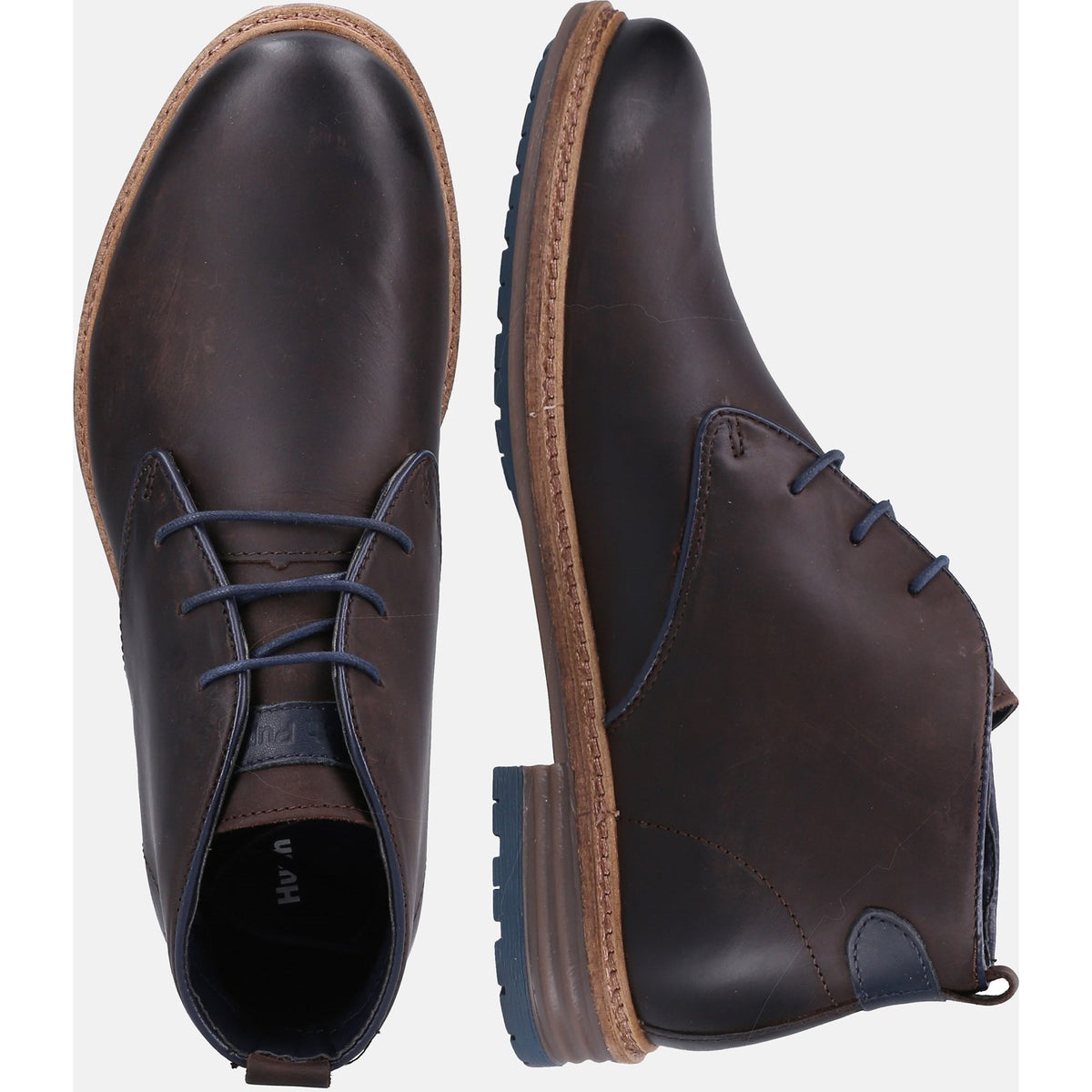 Hush Puppies Mens Jonas Chukka Boot Brown