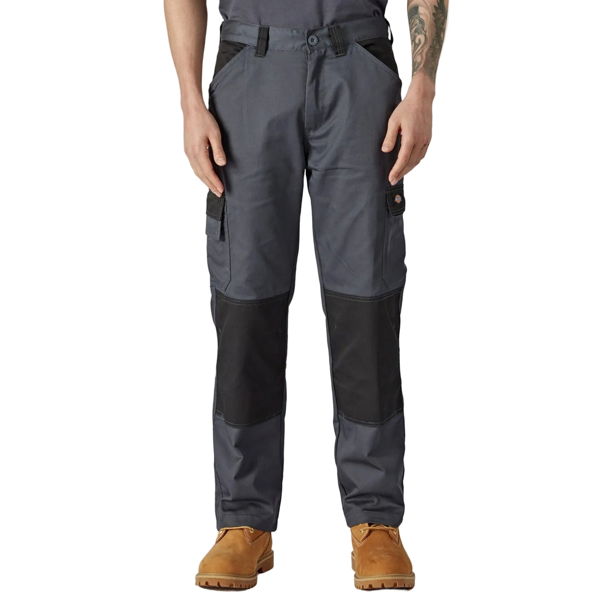 Dickies Mens Everyday Trousers Slate Grey/Black 34L II