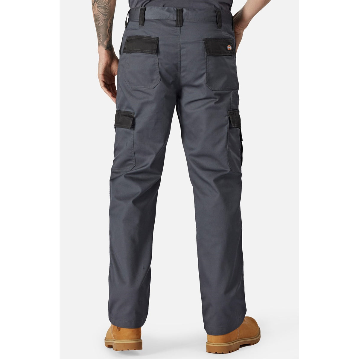 Dickies Mens Everyday Trousers Slate Grey/Black 34L II