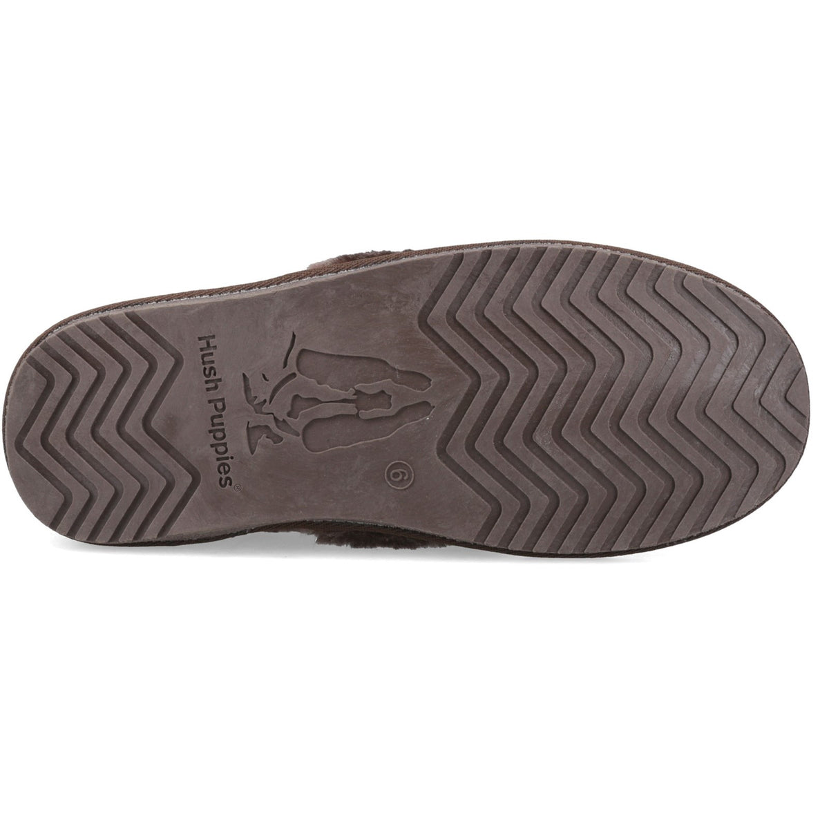 Hush Puppies Womens Ariel Slipper Chocolate