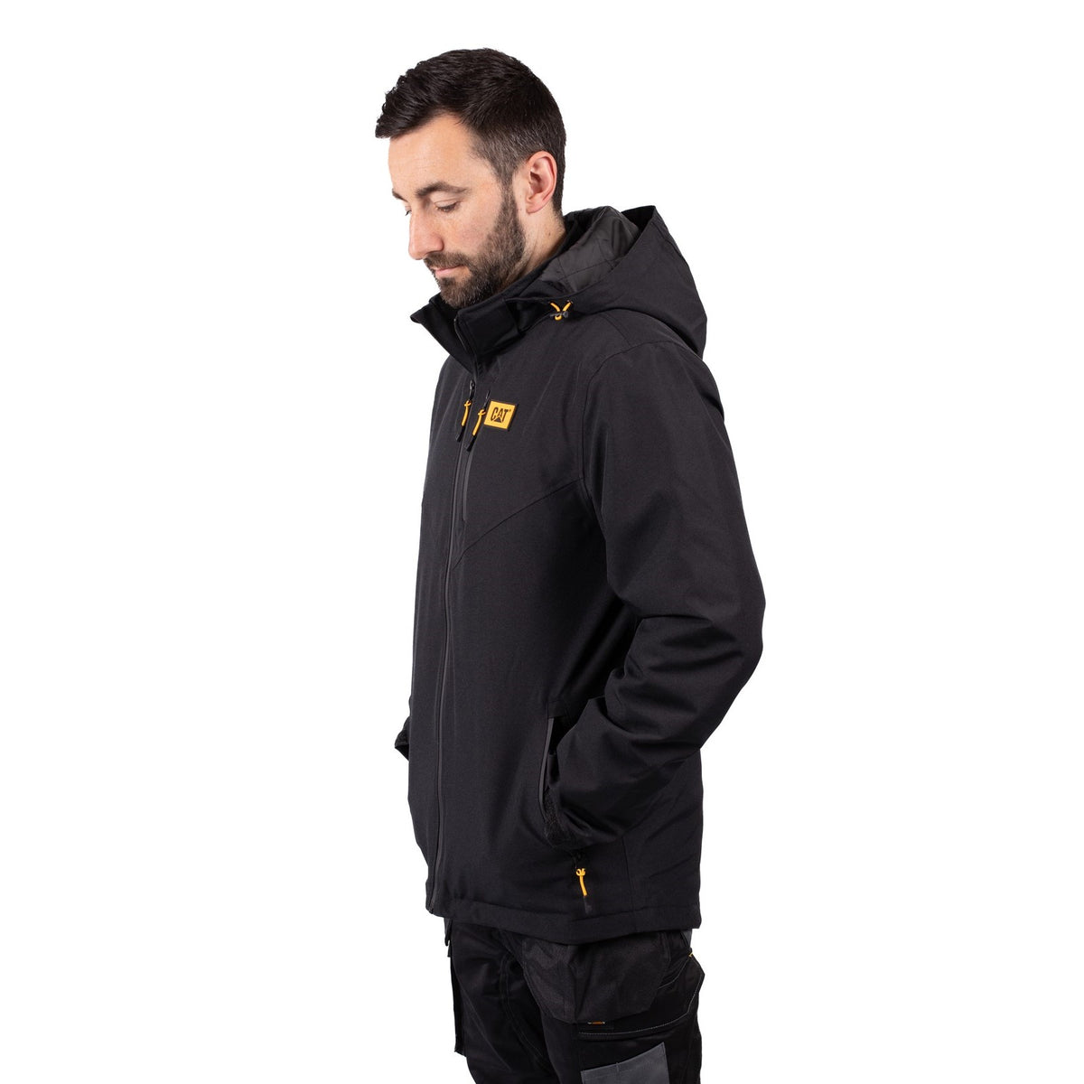 Caterpillar Mens Lightweight Insulated Jacket Black