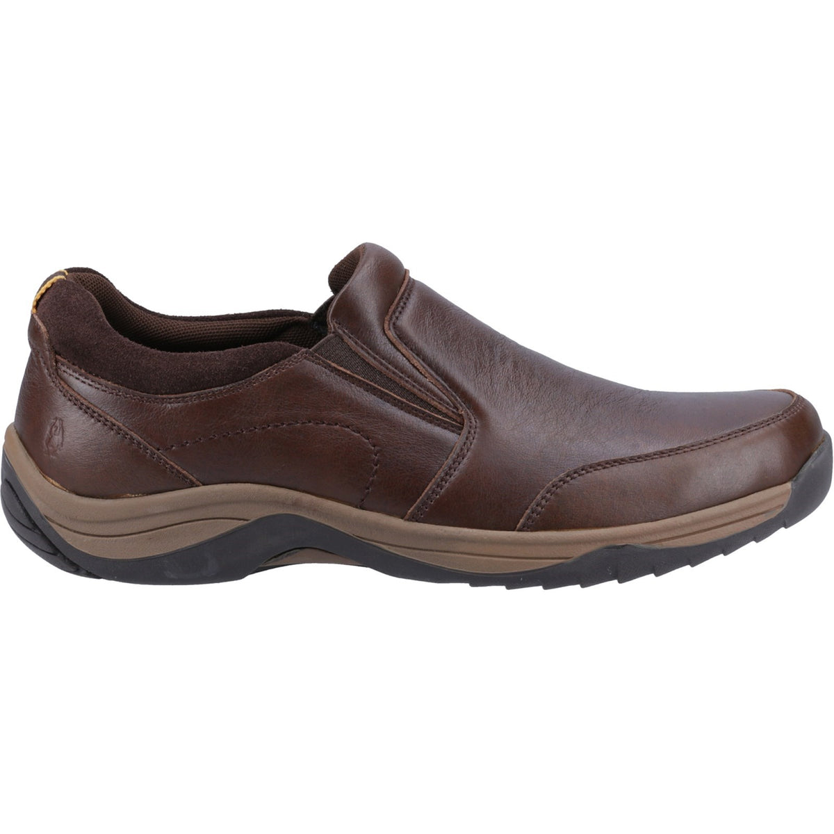 Hush Puppies Mens Donald Slip On Shoe Coffee