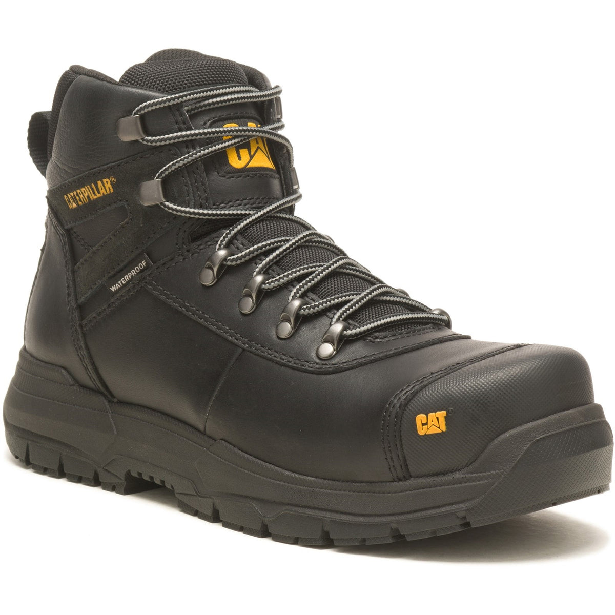 Caterpillar Mens Pneumatic 2.0 Safety Boot Black