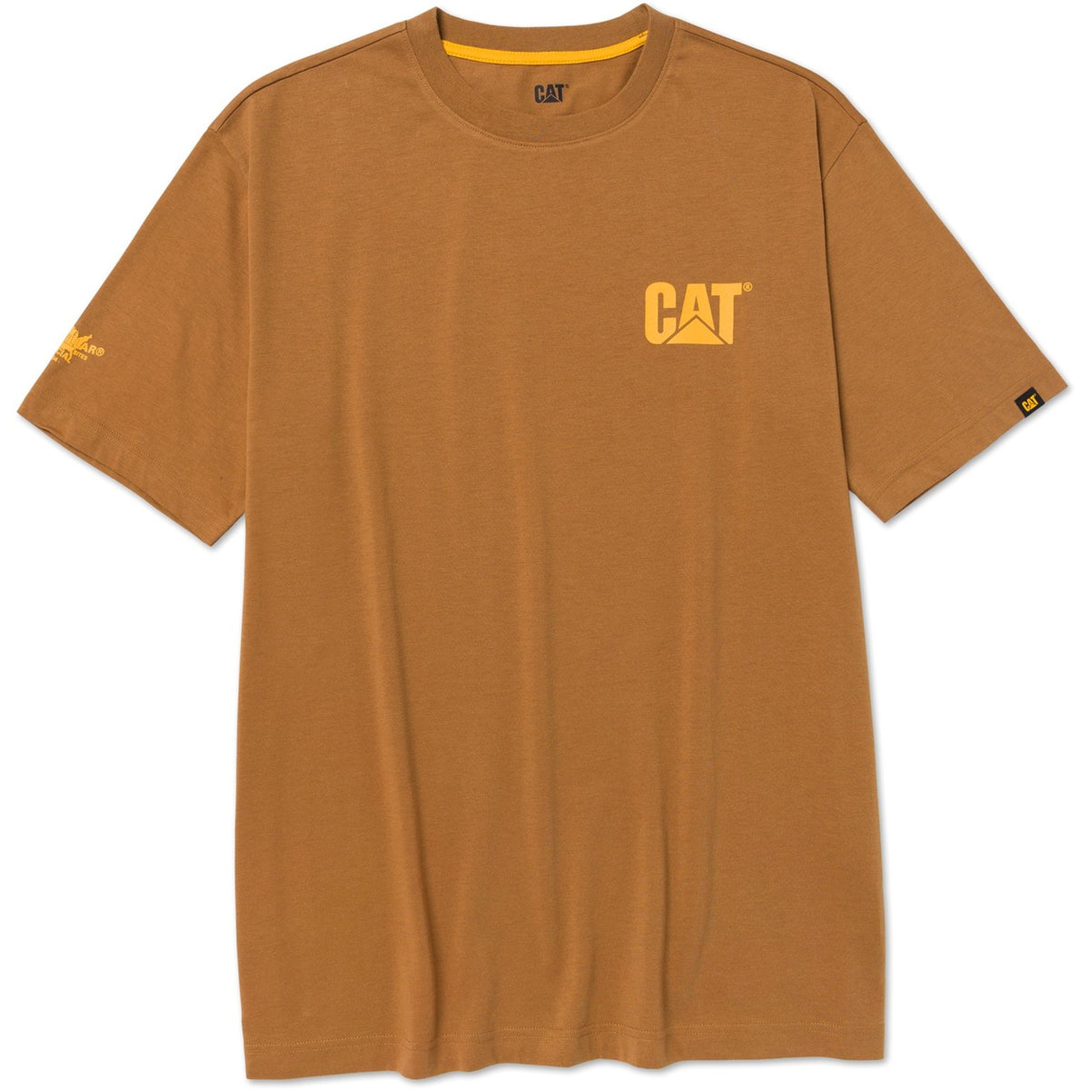 Caterpillar Mens Graphic Tee Bronze
