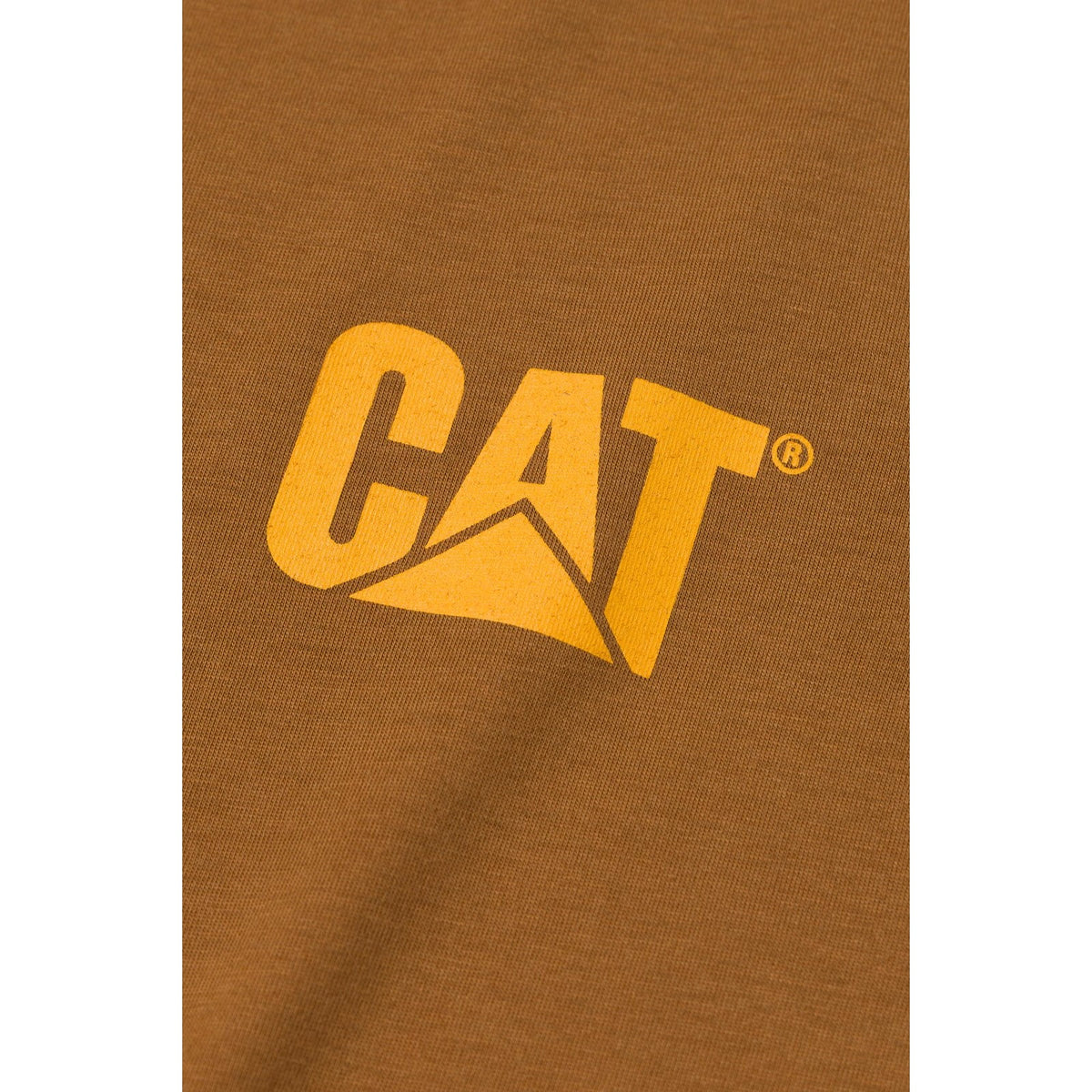 Caterpillar Mens Graphic Tee Bronze
