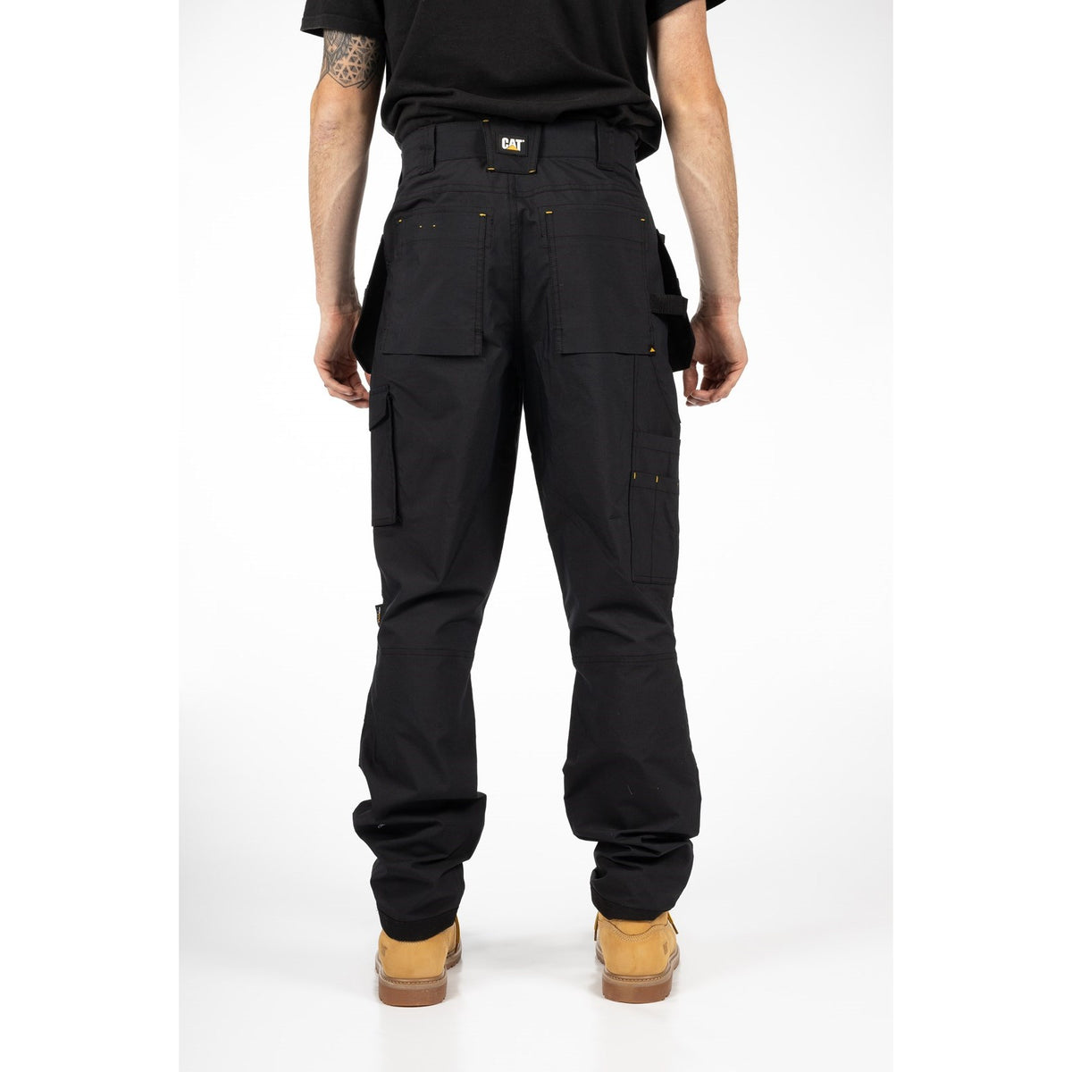 Caterpillar Mens Nexus Holster Stretch Pocket Trouser 30S-Black