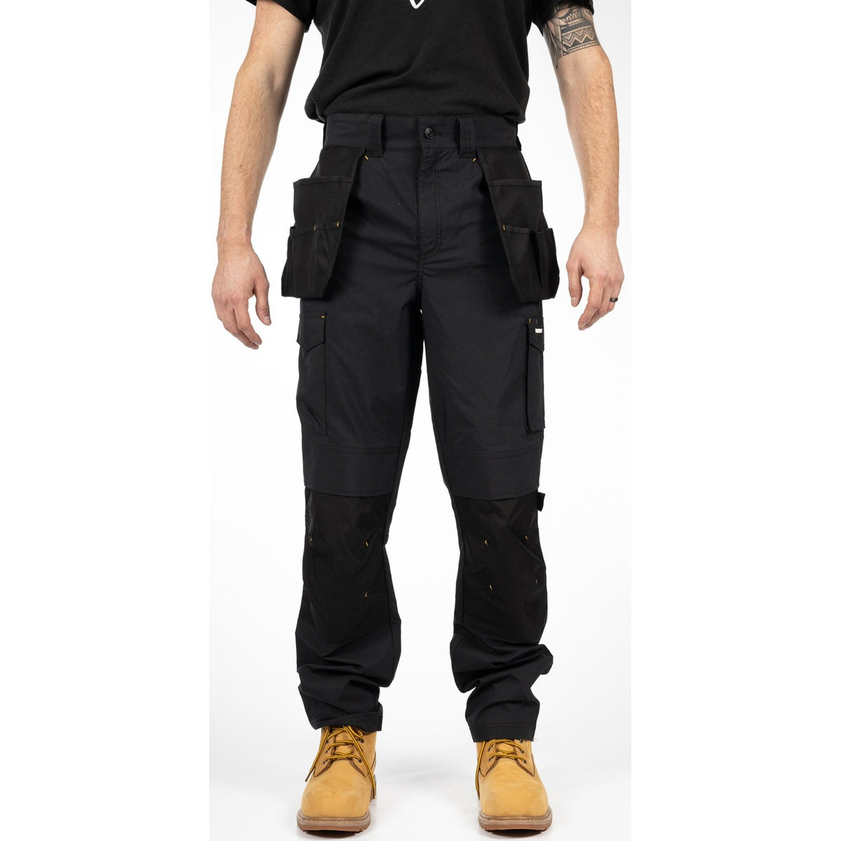 Caterpillar Mens Nexus Holster Stretch Pocket Trouser 32R-Black