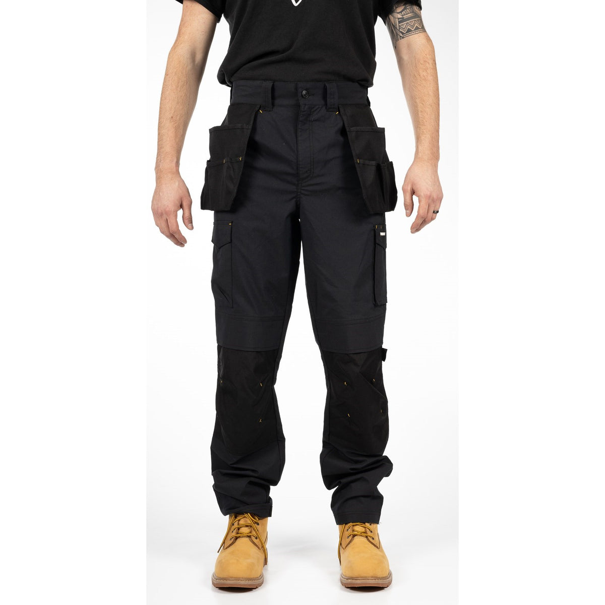Caterpillar Mens Nexus Holster Stretch Pocket Trouser 34L-Black