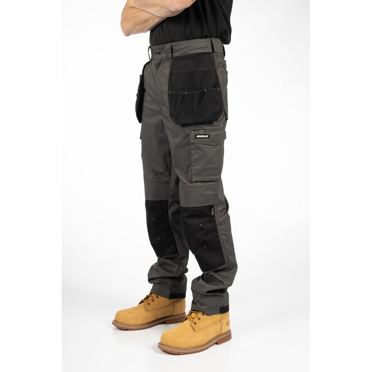Caterpillar Mens Nexus Holster Stretch Pocket Trouser 32R-Dark Shadow