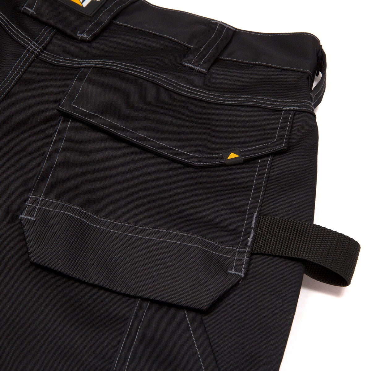 Caterpillar Mens Essential Knee Pocket Stretch Holster Trouser 32R-Black