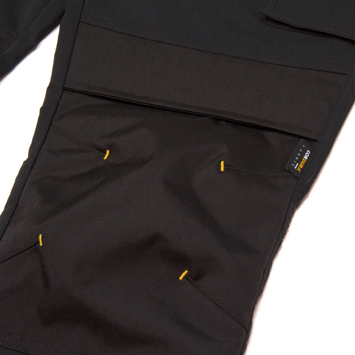 Caterpillar Mens Nexus Knee Pocket Stretch Trouser 30S-Black