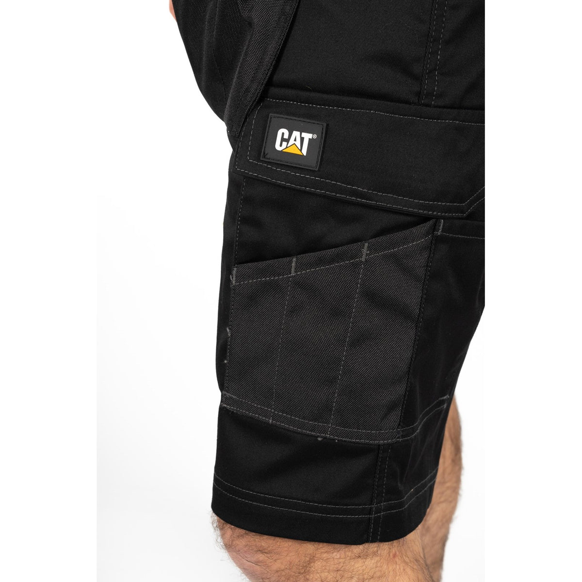 Caterpillar Mens Essential Stretch Holster Short Black