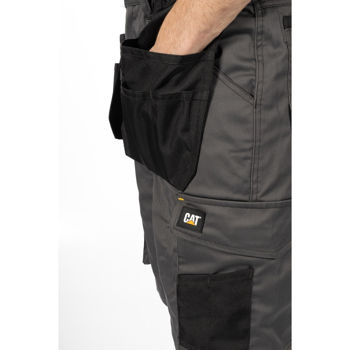 Caterpillar Mens Essential Stretch Holster Short Dark Shadow