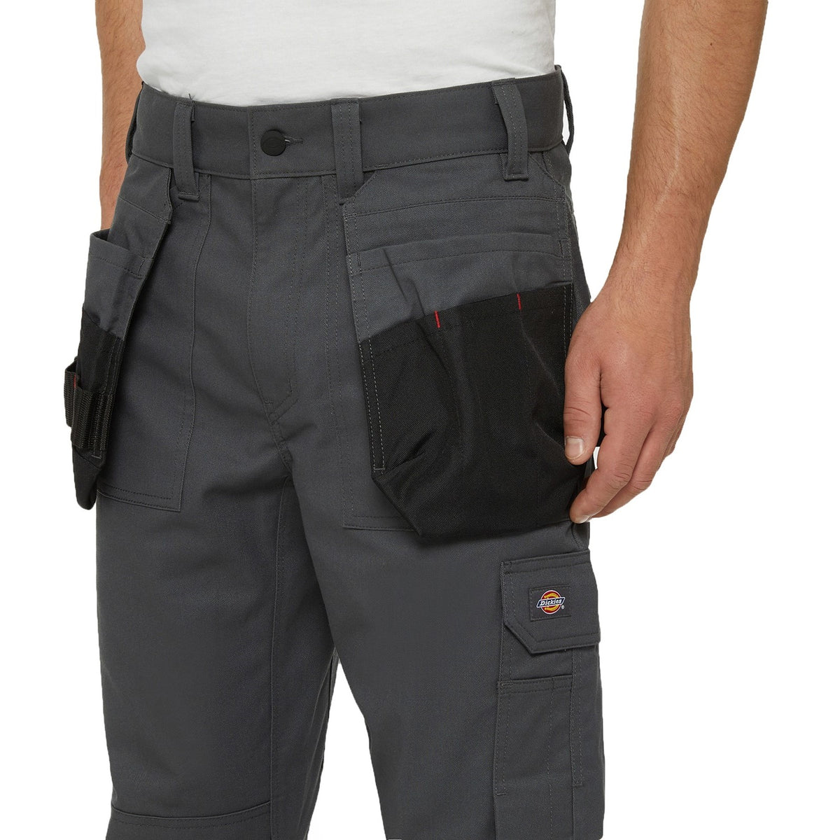 Dickies Mens Multi Pocket Utility Work Pant 32 R-Charcoal