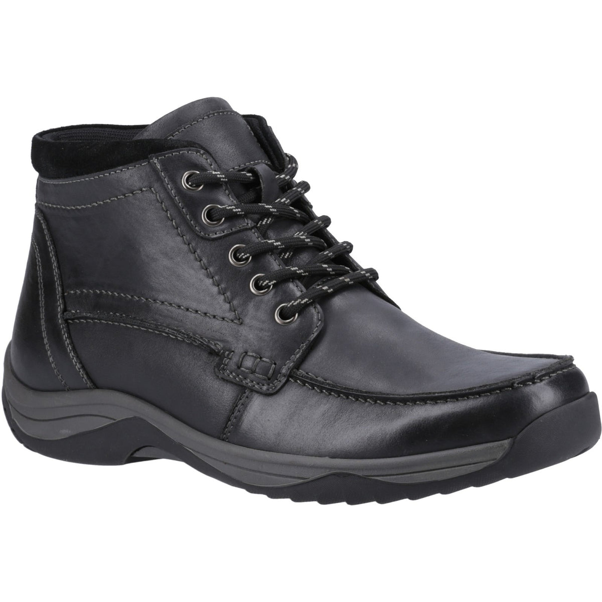 Hush Puppies Mens Daryl Boots Black