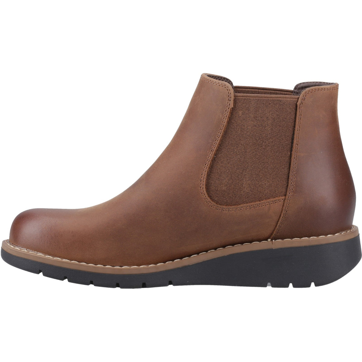 Hush Puppies Womens Leonie Ankle Boots Brown