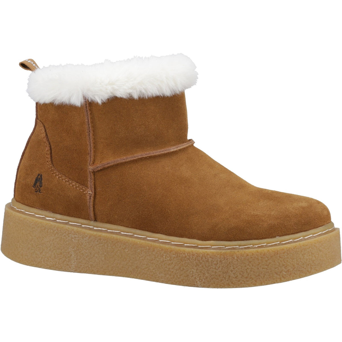Hush Puppies Womens Becca Ankle Boots Tan