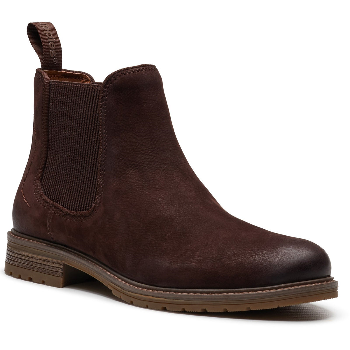Hush Puppies Mens Russell Boots Dark Brown