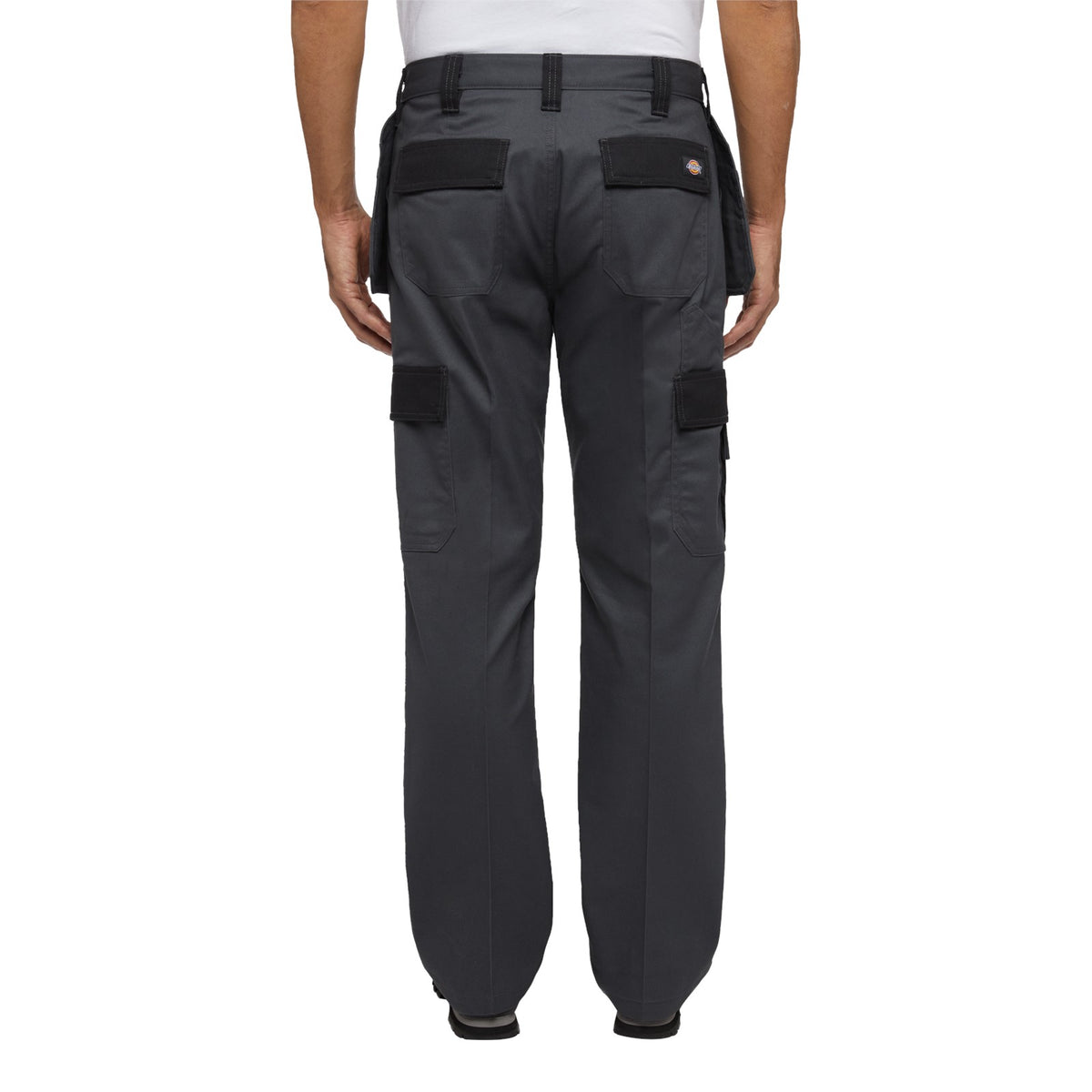 Dickies Mens Everyday Trouser with Holster Pockets 34 L-Charcoal Black